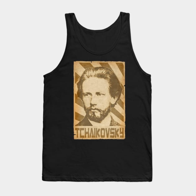 TCHAIKOVSKY Retro Tank Top by Nerd_art